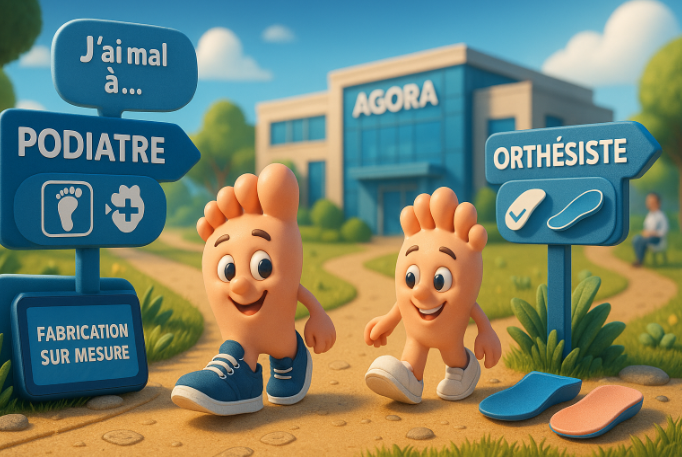 differences podiatre ou orthesiste